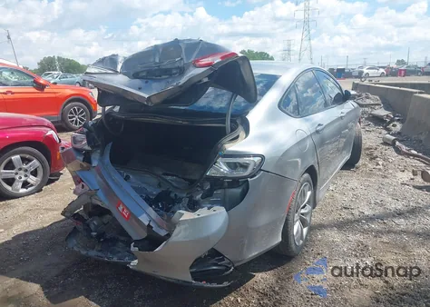 2015 Chrysler 200 S из США, поврежденный, VIN 1C3CCCBB5FN696911